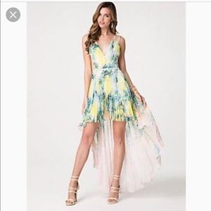 Bebe Hi low dress floral- Discontinued